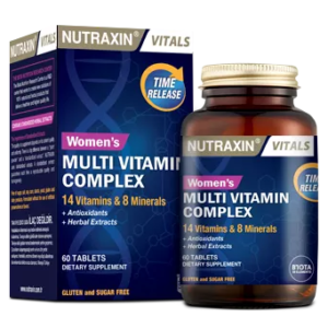 فيتامينات متعددة للنساء 60 قرص (منتج تركي) Nutraxin Womens Multivitamin Complex
